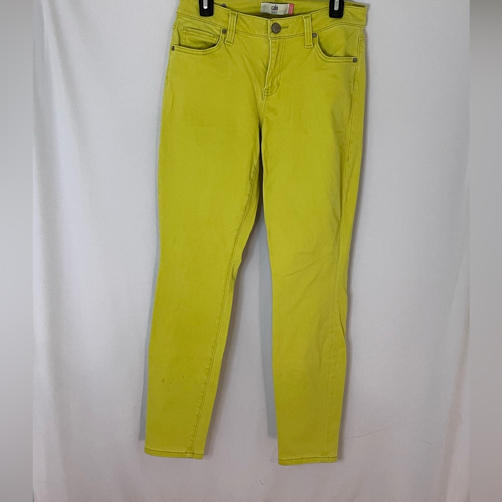 Lime Green Women’s Cabi Skinny Jeans